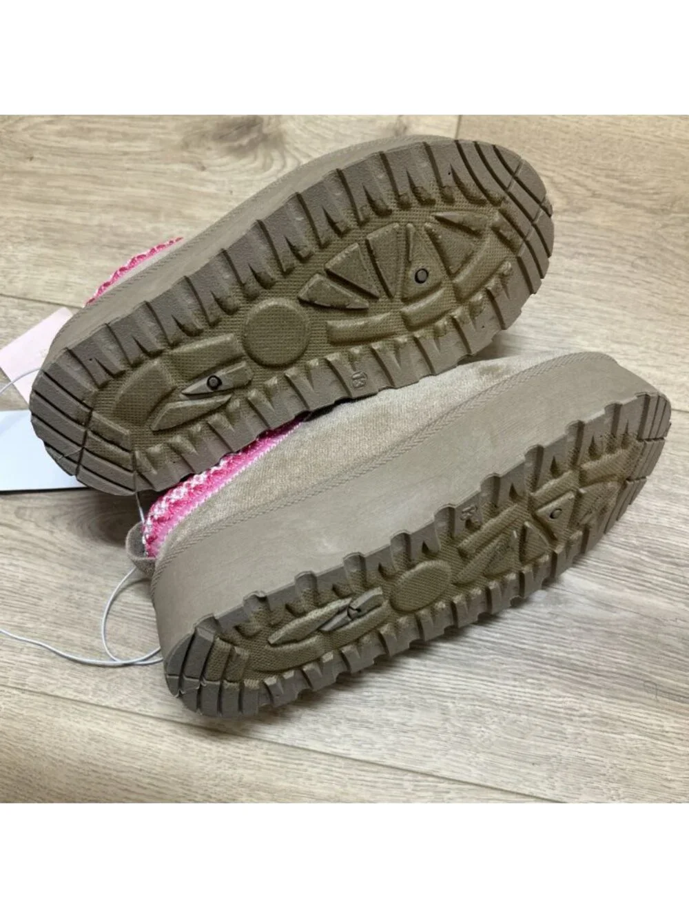 Olivia & Kate Girl’s Slip-On Taupe Wedge Shoes Size 13 Brand New No Box - Picture 6 of 6